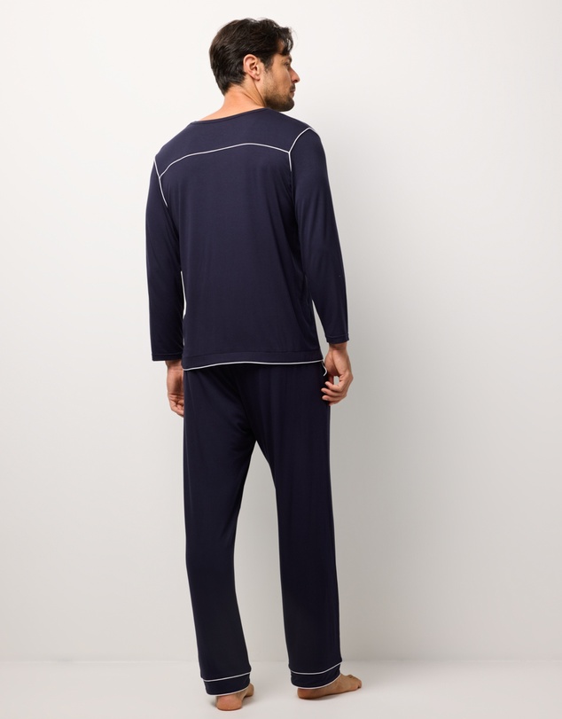 Wanderluxe Sleepwear - Nox TENCEL Modal Long Top & Long Pants