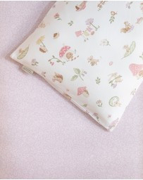 Living Textiles - Organic Toddler Pillowcase - Whimsical Wonderland