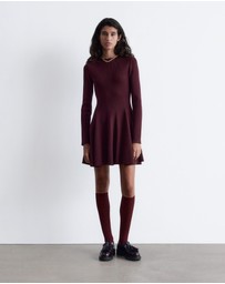 & Other Stories - Rib Knit Mini Dress