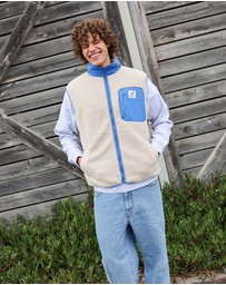 Skwosh - Skwosh Sherpa Vest in Natural