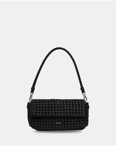 SABEN - Milla Shoulder Bag Black Braid