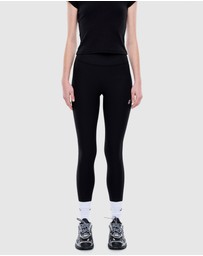 ENA PELLY - Athleisure Rib Leggings