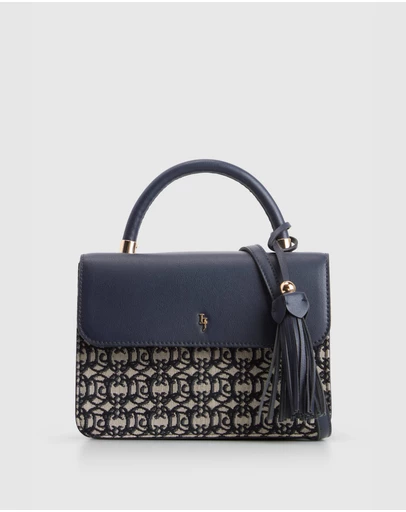 Laura Jones - Mara Jacquard Top Handle Bag