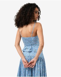 Forcast - Alisa Cami Floral Top