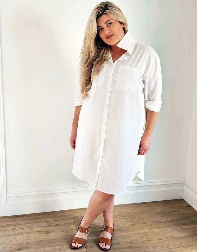 Hope & Harvest - Boyfriend Shirt Dress