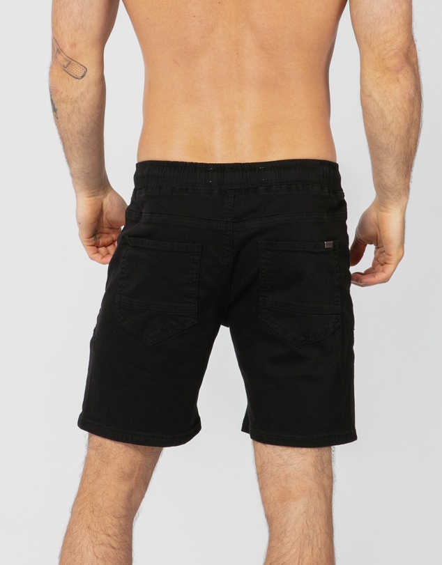 ONEBYONE - Hudson Black Shorts