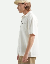 Brixton - Cru Striped Dobby Short Sleeve Shirt