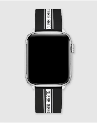 GUESS - Guess Apple Band - Black Logo 42-44mm