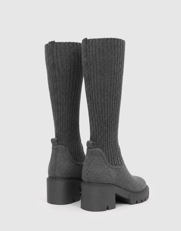 Belle & Bloom - Tokyo Lights Rib Sock Boot