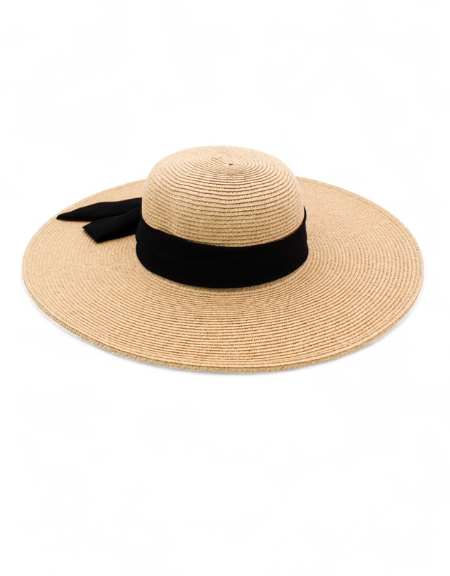 Morgan & Taylor - Adele Floppy Hat in Black