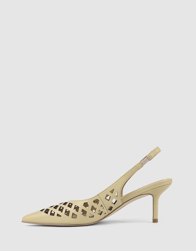 Siren - Yovanna Sling Back Kitten Heel