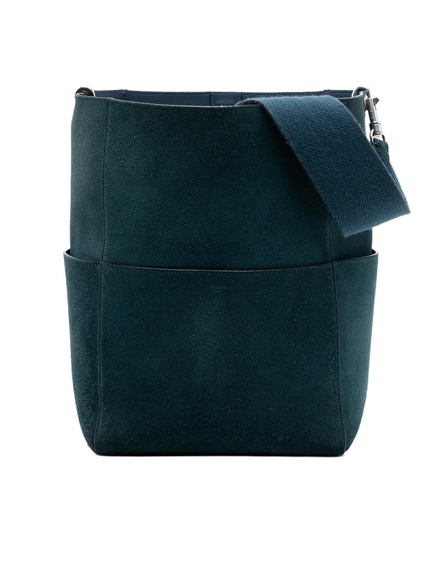 Pre-Loved by Azura Reborn - Pre-Loved Medium Suede Seau Sangle Bucket Bag