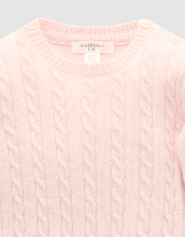 Purebaby - Cashmere Jumper - Kids-Babies
