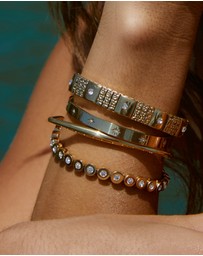 Arms Of Eve - Gemma Gold Cuff Bracelet