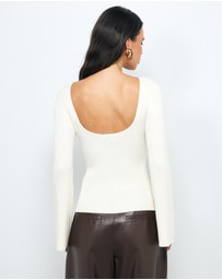 AERE - Sarai Organic Cotton Knit Top
