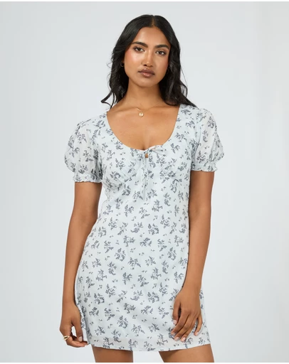 All About Eve - Sylvie V-neck Mini Dress