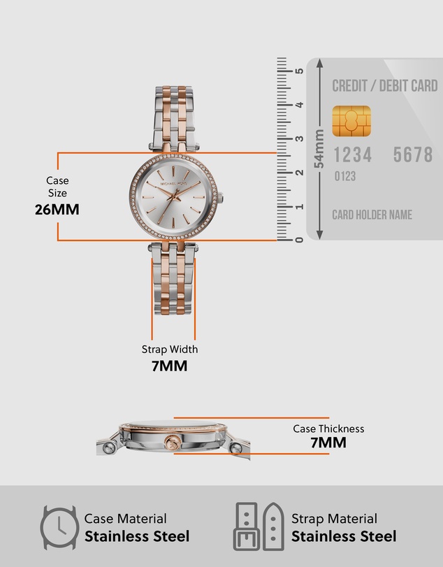 Michael Kors - Petite Darci Women's Analogue Watch