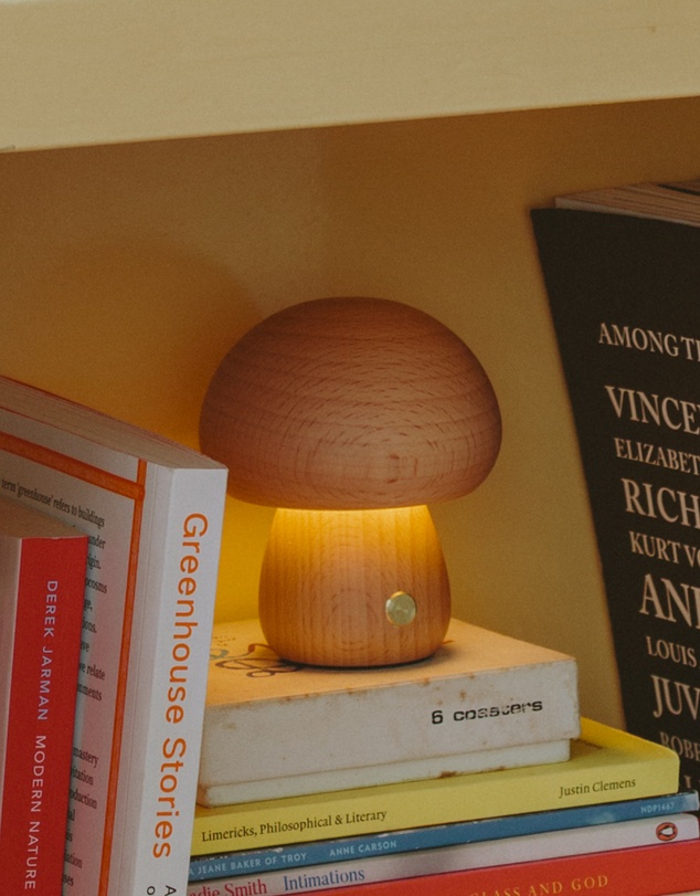 Dennis Did It - Timber Mushie Lamp Beech Small