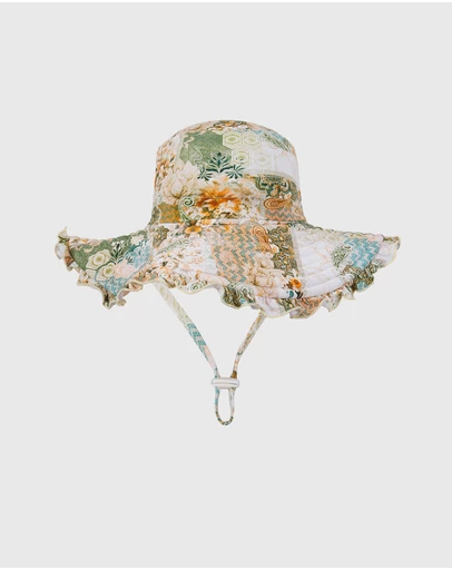 Aqua Blu Kids - Mosaic Sun Hat - Kids