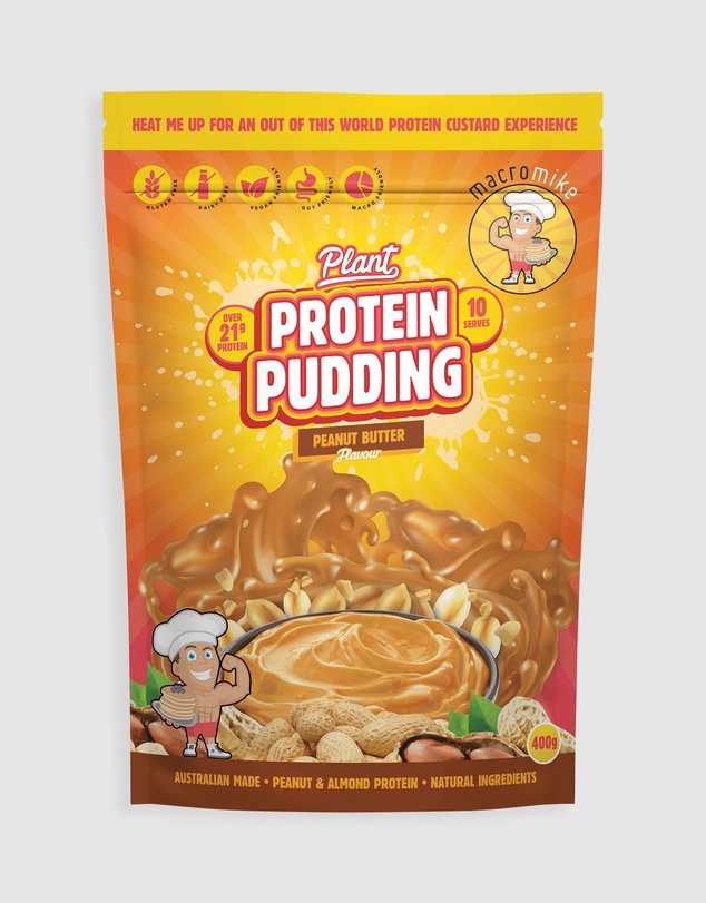Macro Mike - Choc Peanut Truffle Fudge Plant Protein Pudding - 400g