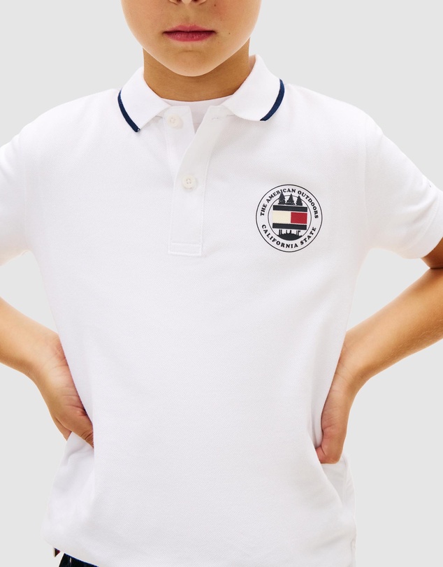 Tommy Hilfiger - Graphic Short Sleeve Polo - Teens