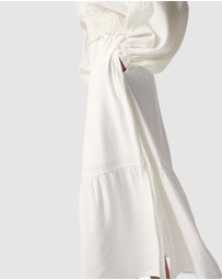 & Other Stories - Tiered Midi Skirt