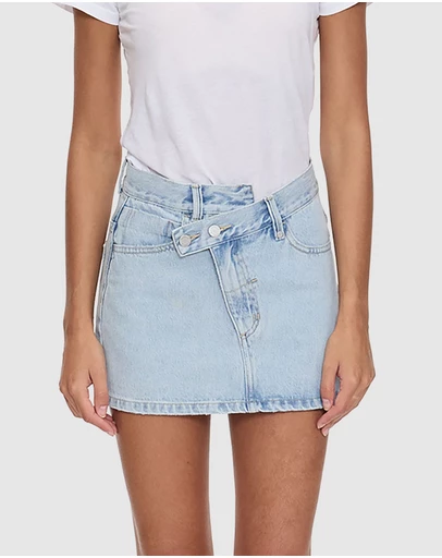 Thrills - Kai Wrap Mid Rise Mini Skirt