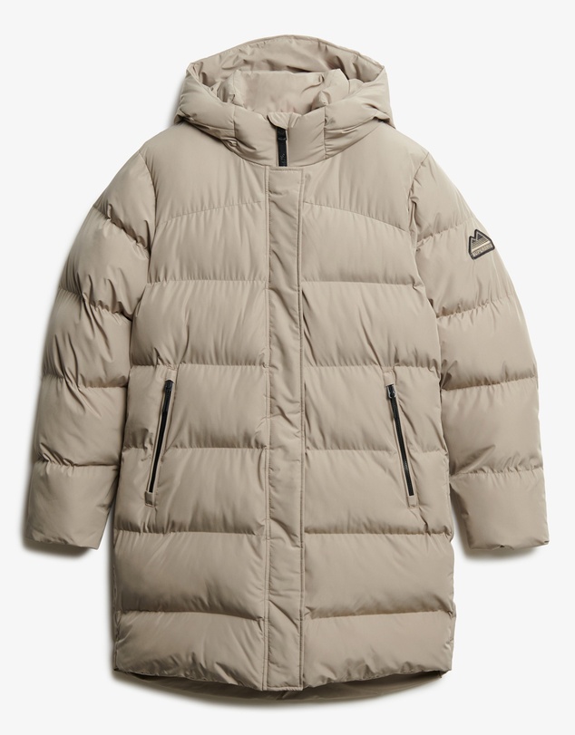 Superdry - Hooded Sports Puffer Mid Jacket