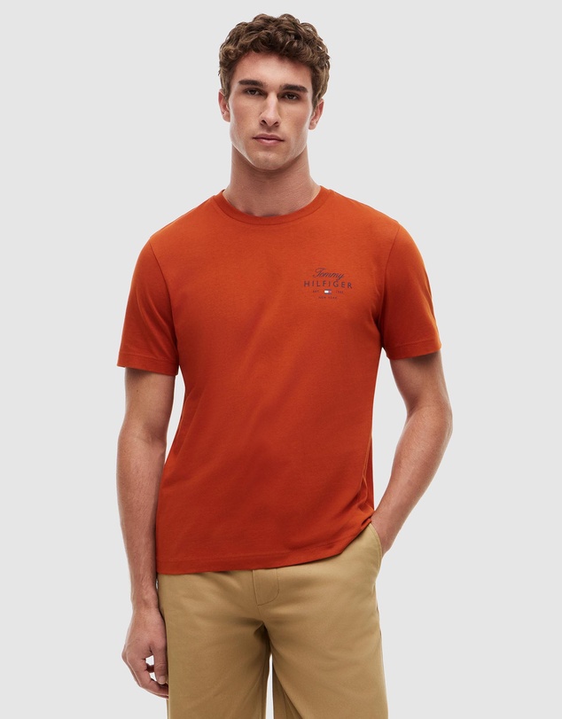 Tommy Hilfiger - Logo Jersey Crew Neck T-Shirt
