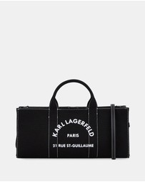 Karl Lagerfeld - K/Rue St-Guillaume East-West Magazine Tote Bag