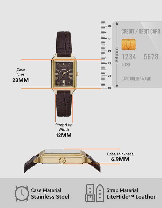 Fossil - Raquel Brown Analogue Watch