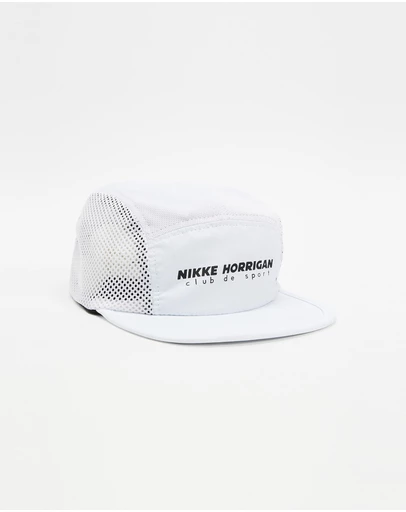 Horrigan - White Mesh Running Cap