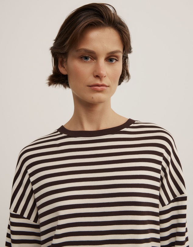 Witchery - Crew Long Sleeve Stripe T-shirt