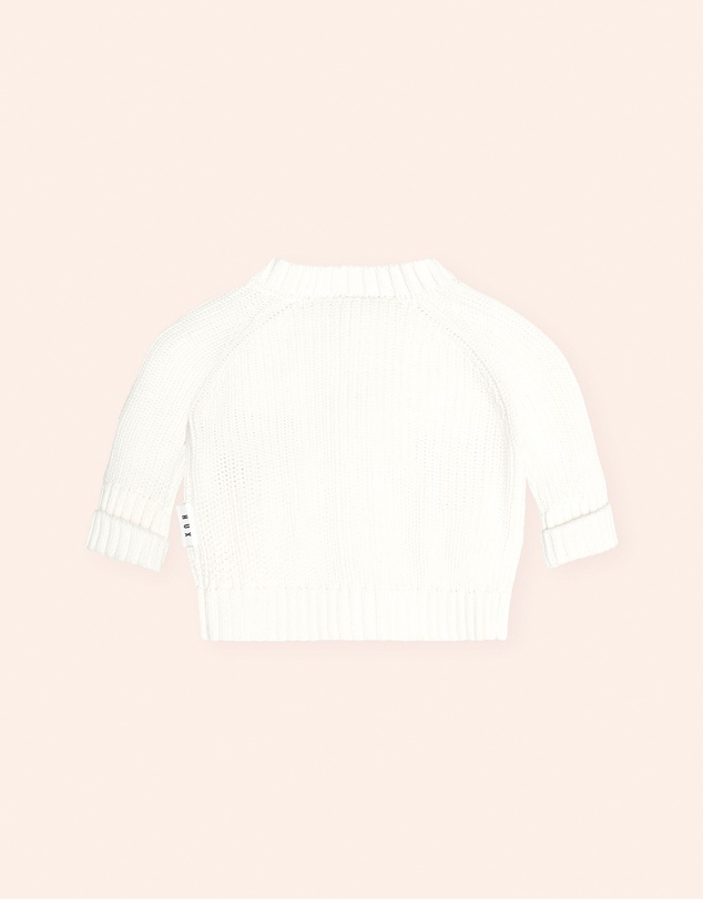 Huxbaby - Newborn Peekaboo Hux Cardigan - Babies