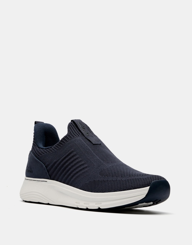 Clarks - Motion Trek IN Navy Knit