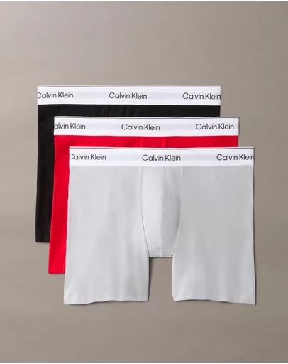 Calvin Klein - 3-Pack Icon Cotton Boxer Briefs