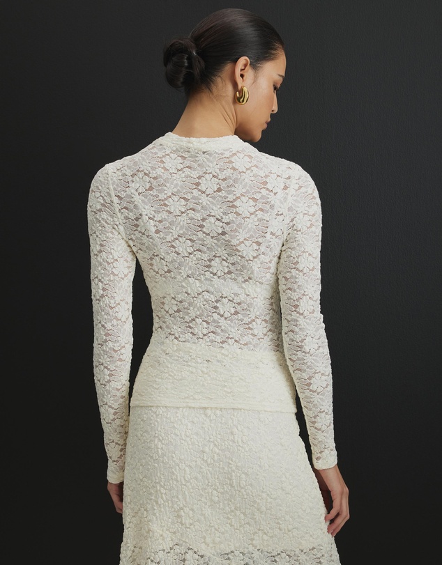 AERE - Brielle Lace Top