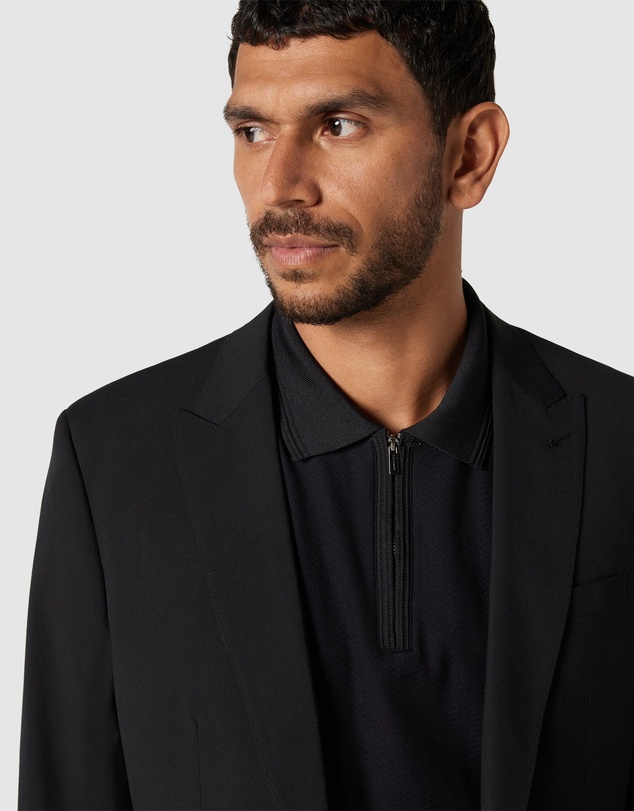 Politix - Wool Blend Regular Stretch Premium Tailored Jacket