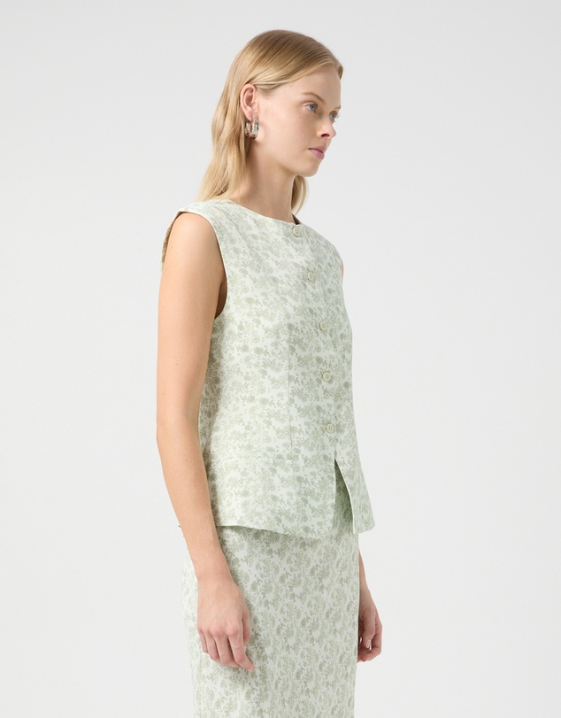 Third Form - Nostalgia Button Up Top