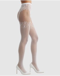 High Heel Jungle - Suspend Reality Mesh Tights