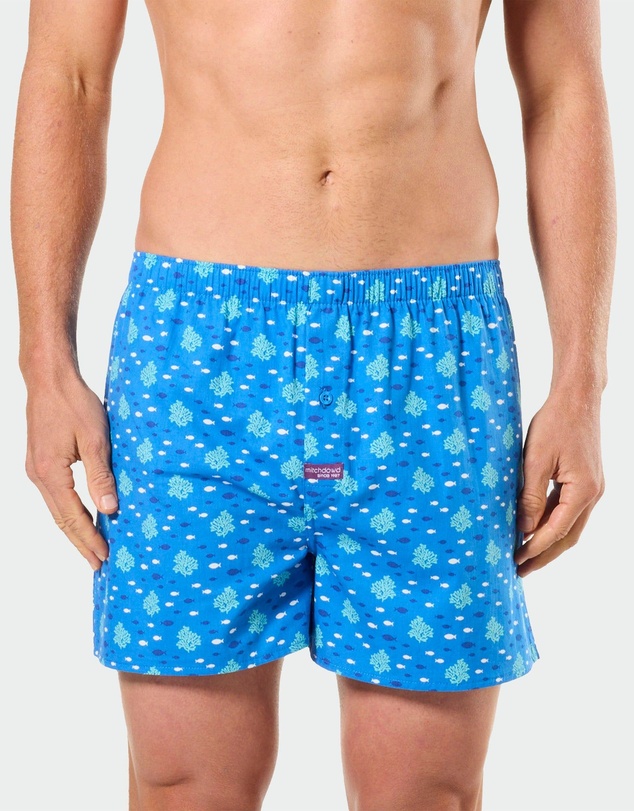 Mitch Dowd - Mitchdowd Mens Woven Boxer Shorts 5 Pack Beach Print