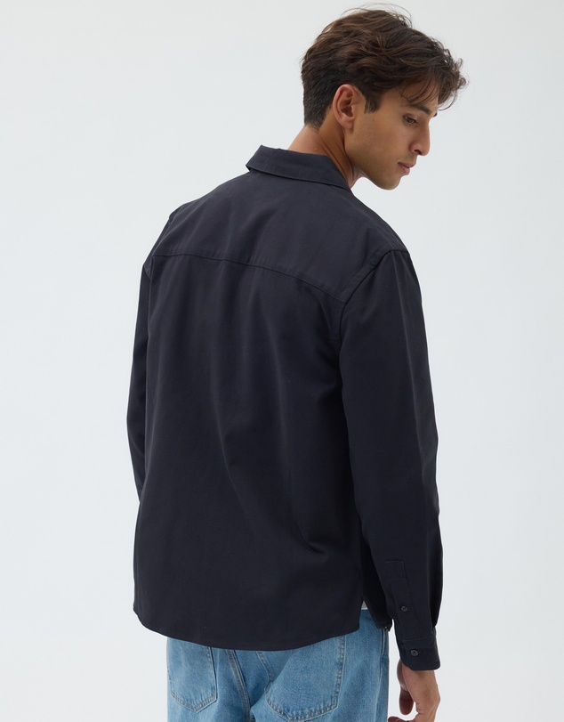 AERE - Brushed Cotton Overshirt