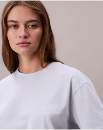 Calvin Klein Jeans - Embroidered Logo Graphic Boxy T-Shirt