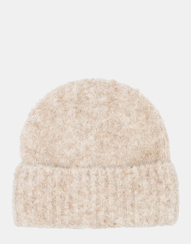 Morgan & Taylor - Freya Boucle Beanie in Cream