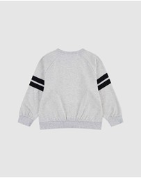 Nike - Nike Sportswear In The Zone French Terry Oversize Crew Sweat - Kids