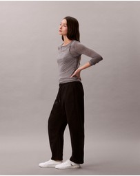 Calvin Klein Jeans - Cotton Terry Barrel Joggers
