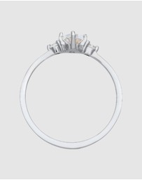 Elli Jewelry - Ring Zirconia 925 Sterling Silver