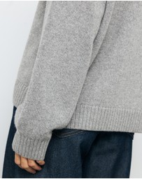 AERE - Nola Oversized Cashmere Blend Knit Jumper