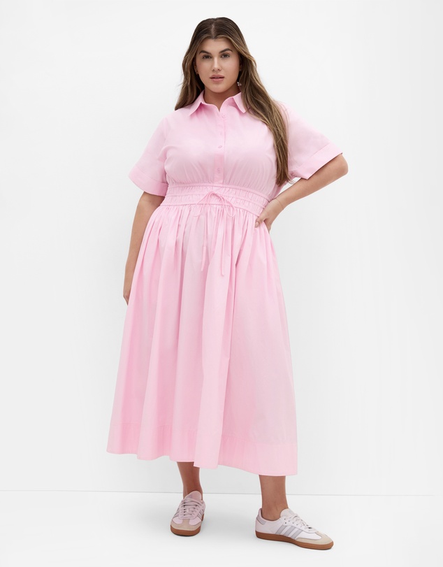 City Chic - Lana Midi Shirt Dress