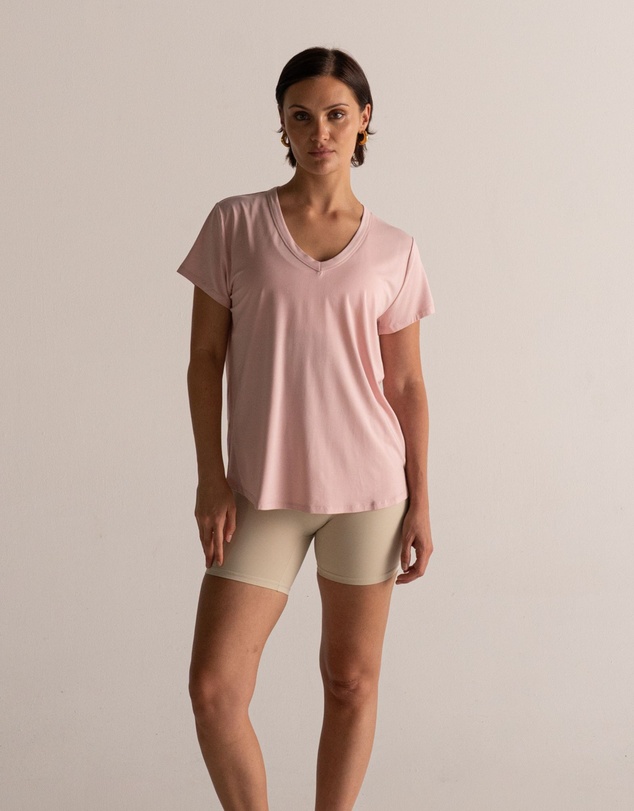 HyperLuxe The Label - V Neck Shirt